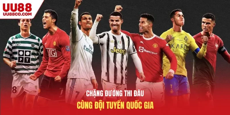 Chặng đường thi đấu cùng đội tuyển quốc gia
