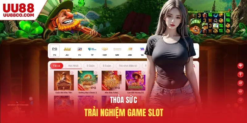 Thỏa sức trải nghiệm game slot