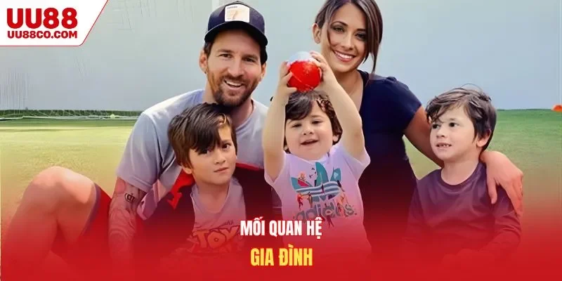 Tiểu sử lionel-messi cùng gia đình